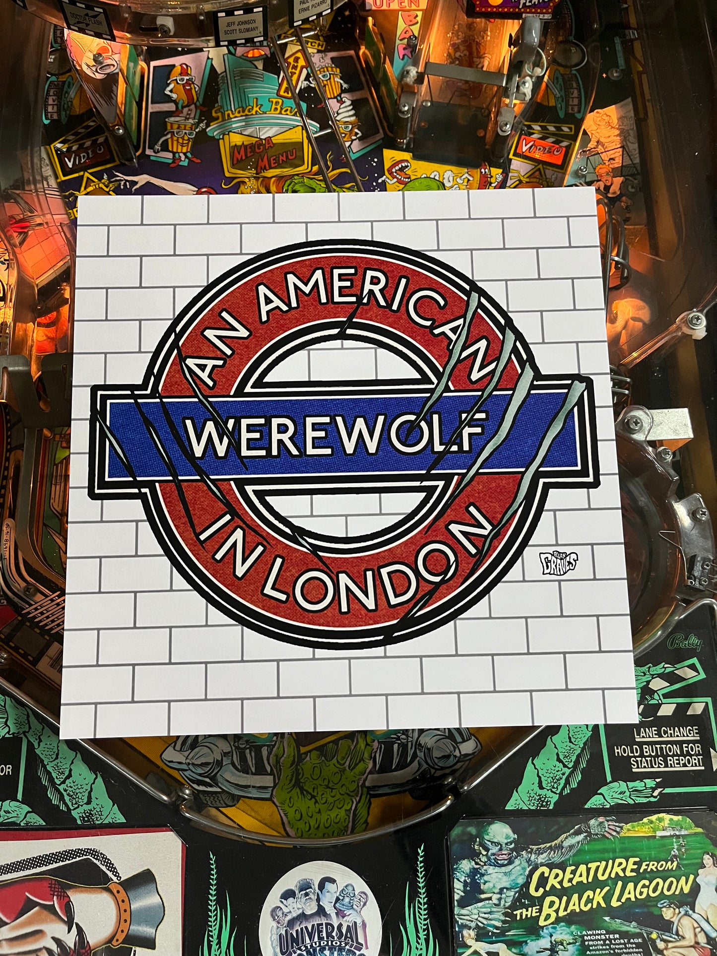 American Werewolf In London art print