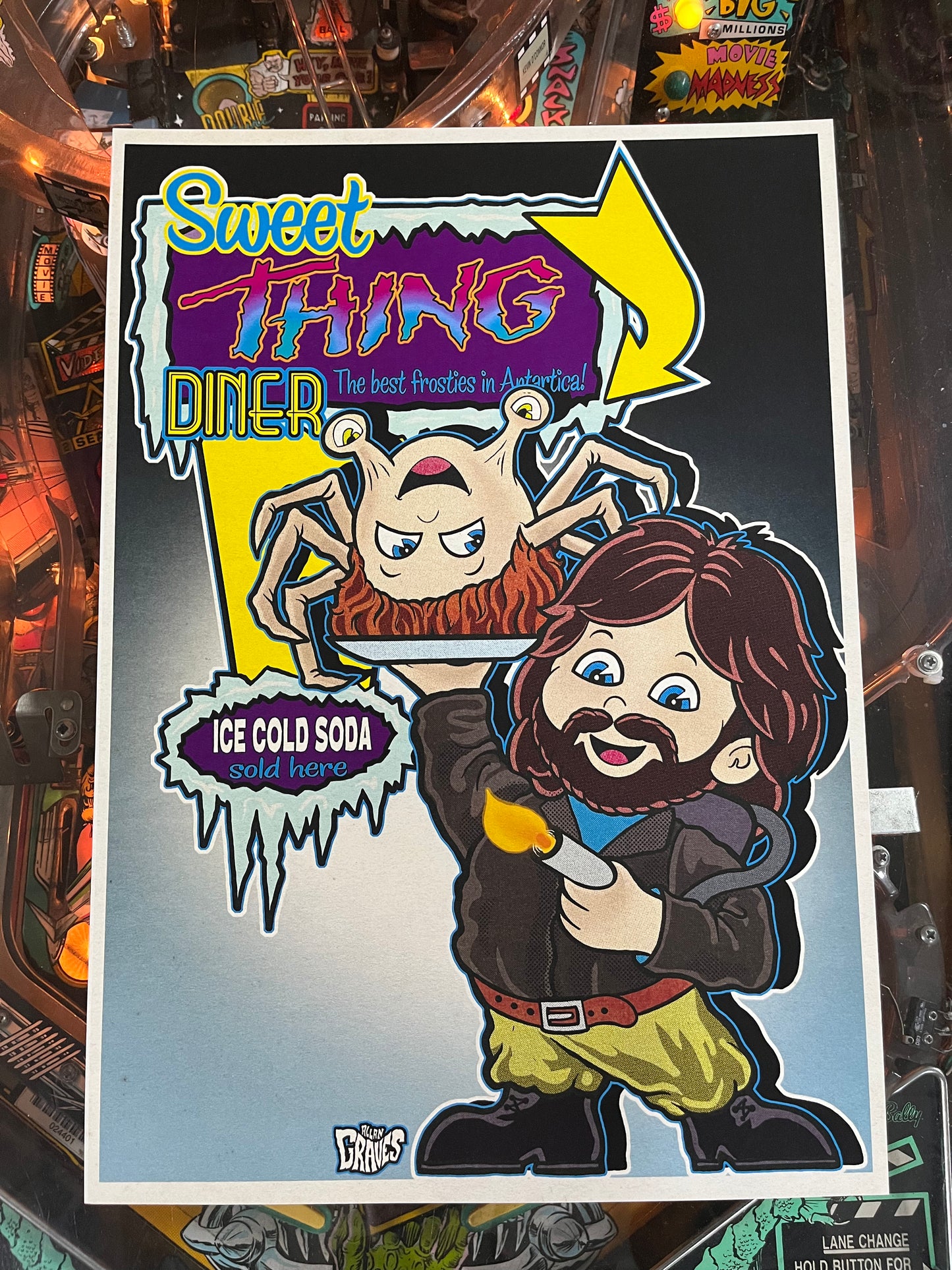 The Thing/Big Boy mash up print