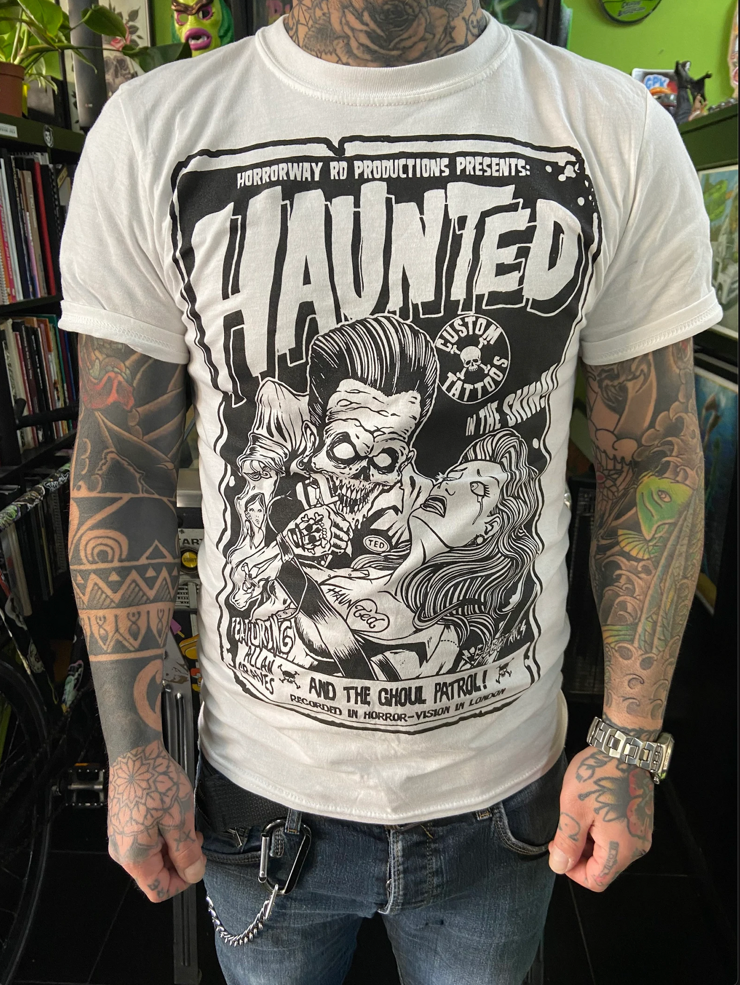 HAUNTED TATTOOS WHITE