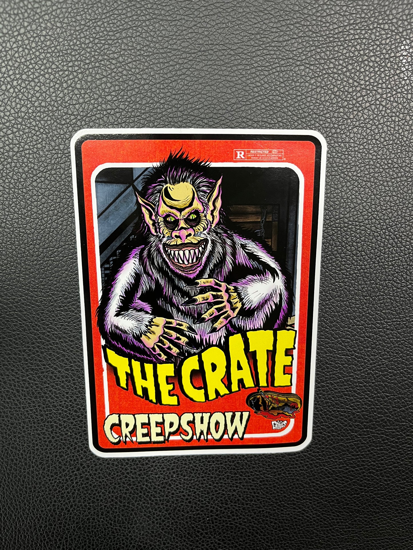 CREEPSHOW INSIPIRED HORROR MOVIE STICKER