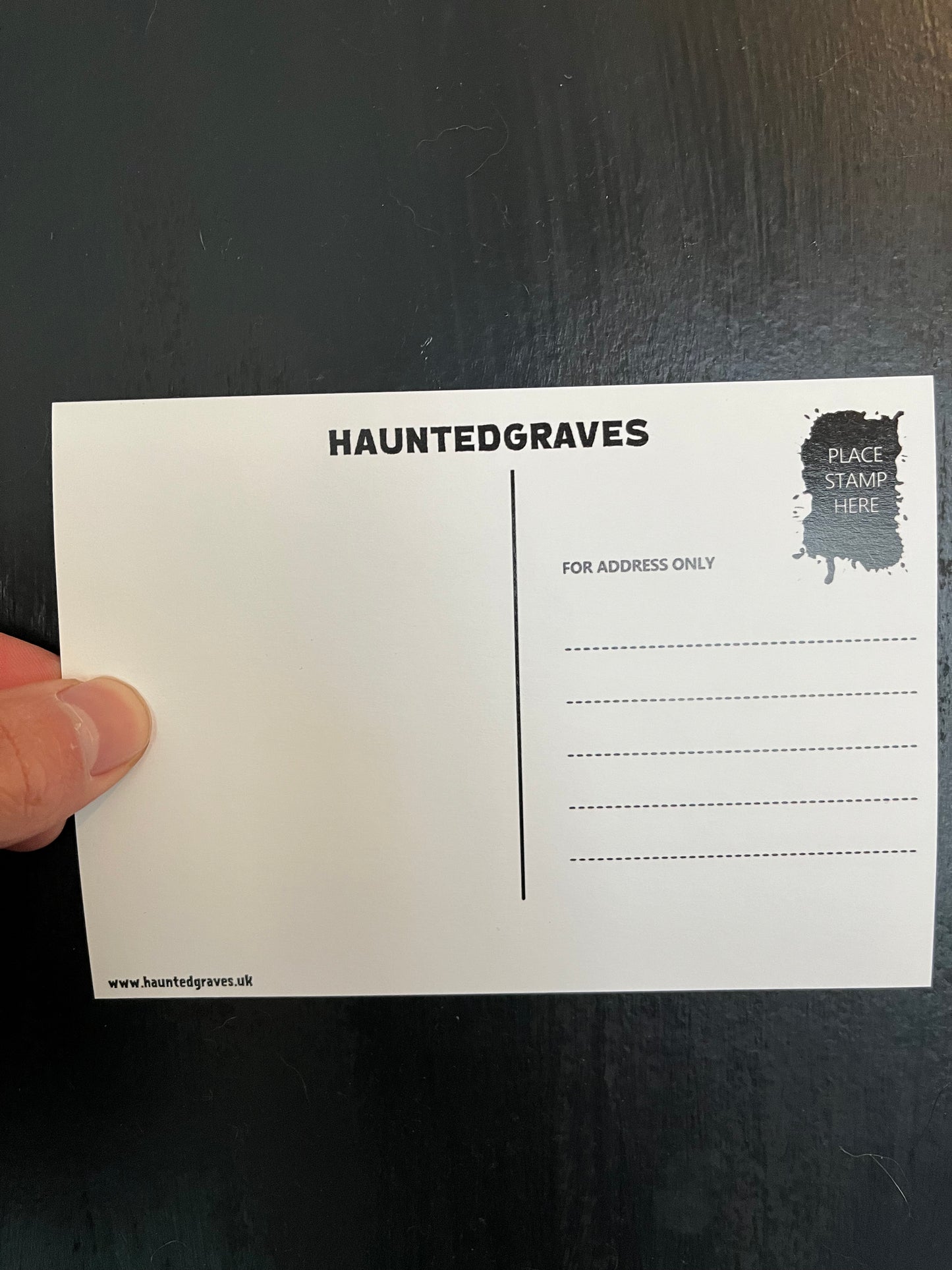 A6 TIME FOR HORROR MINI PRINT POSTCARD