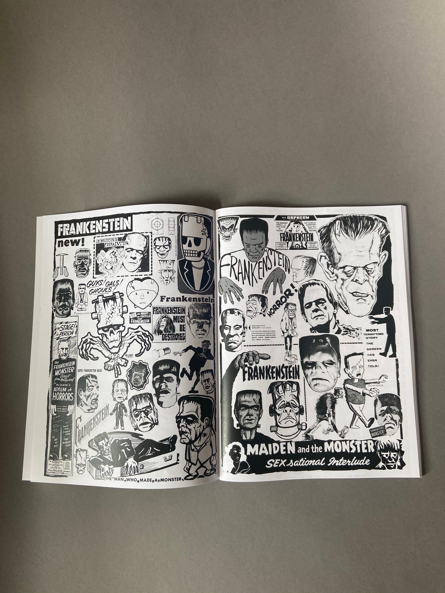 MONSTERAMA VINTAGE HORROR MAGAZINE #1