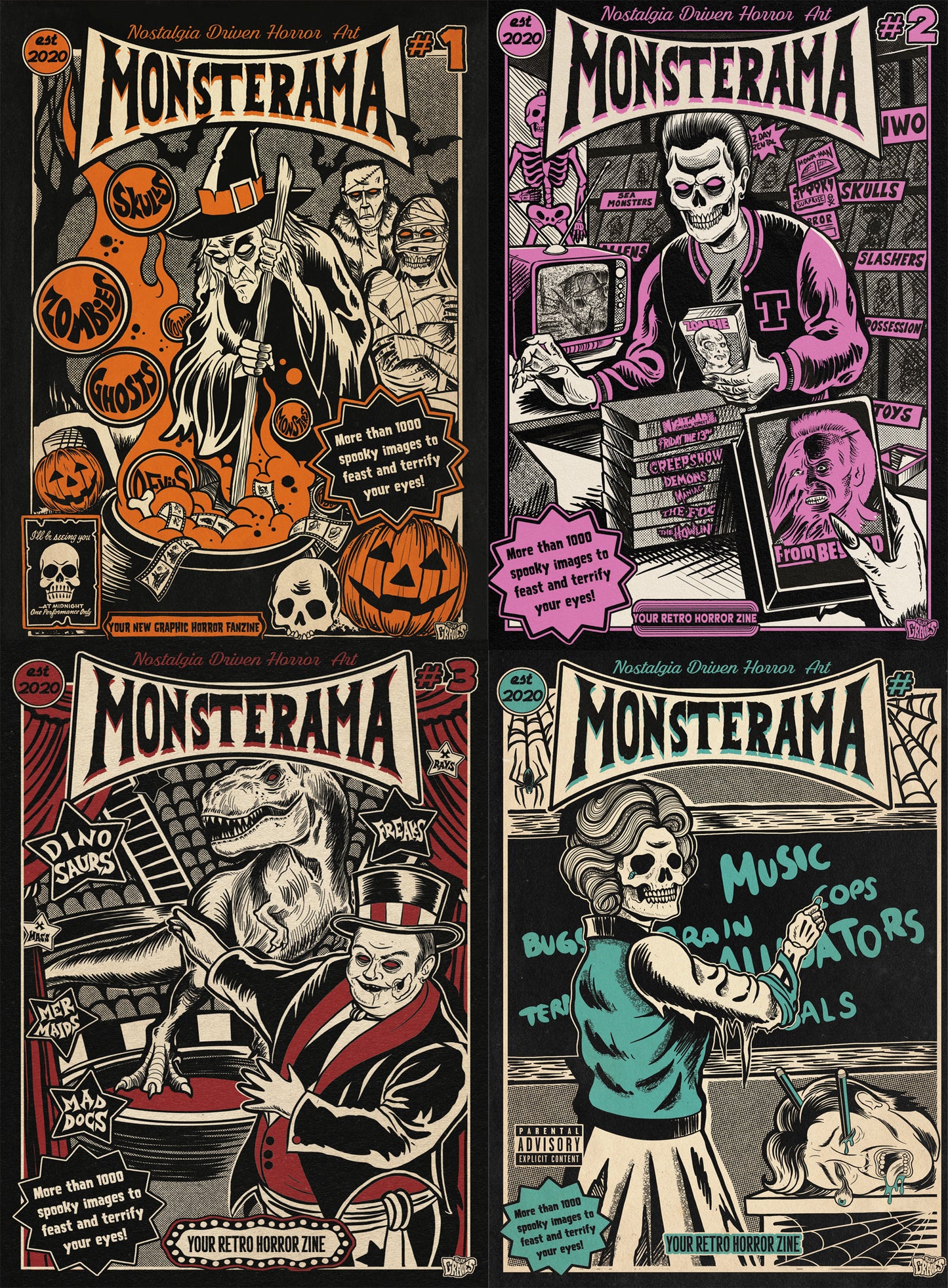 MONSTERAMA MAGAZINE BUNDLE!