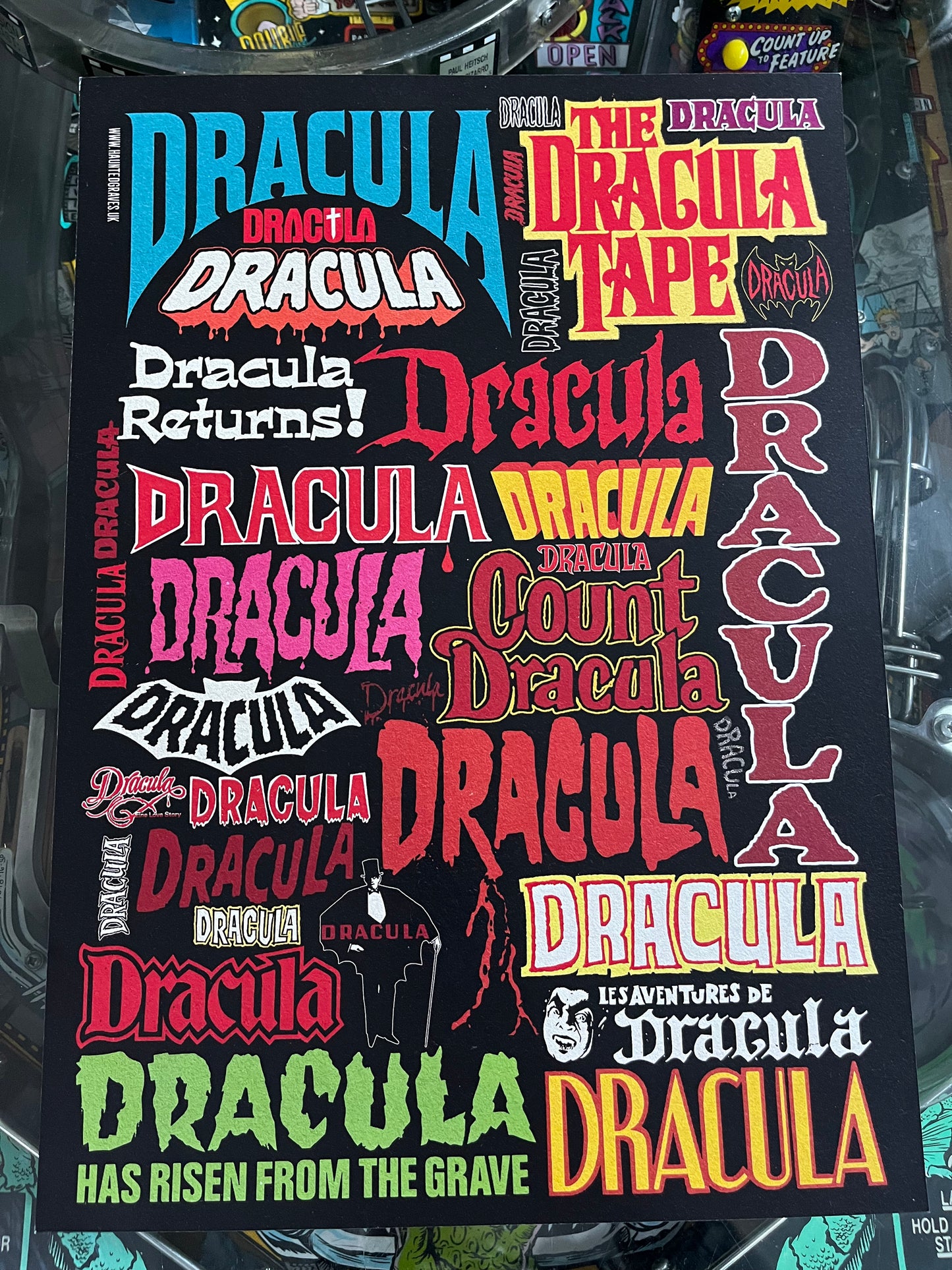 Dracula's name print