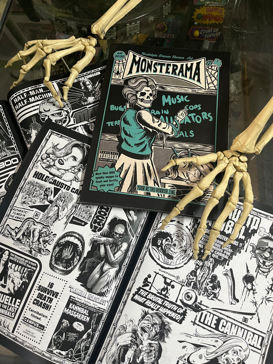 MONSTERAMA  VINTAGE HORROR MAGAZINE 4