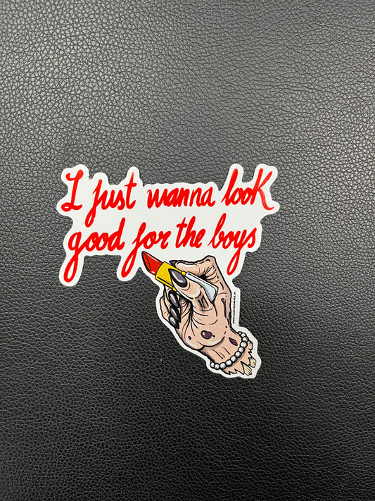 Night of the Demons inspired  HORROR MOVIE sticker