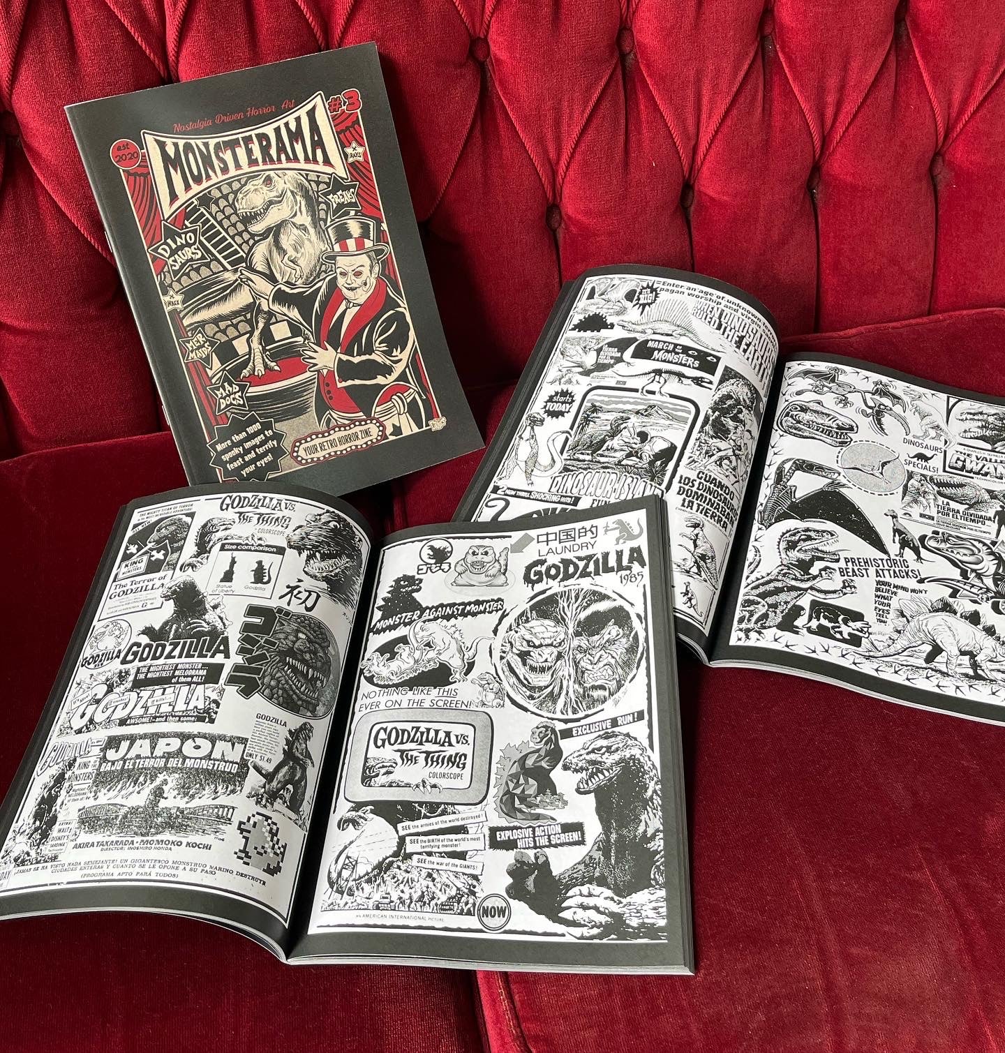 MONSTERAMA HORROR MAGAZINE 3
