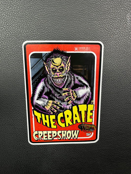 CREEPSHOW INSIPIRED HORROR MOVIE STICKER