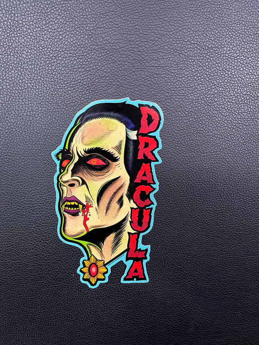 DRACULA HORROR CLASSIC MOVIE STICKER