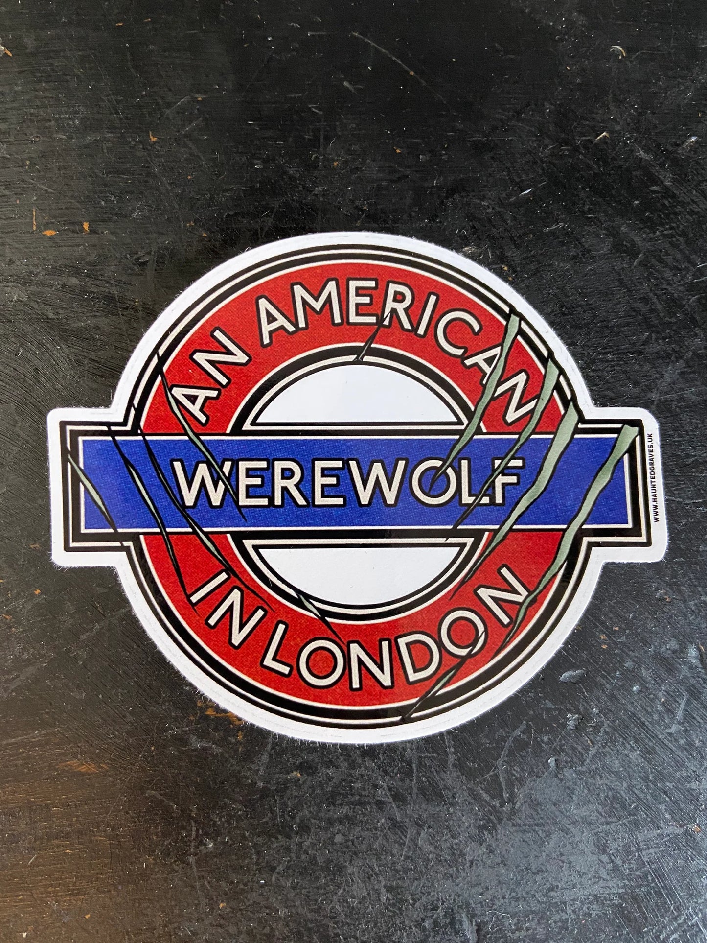 An American Werewolf in London inspired HORROR MOVIE sticker